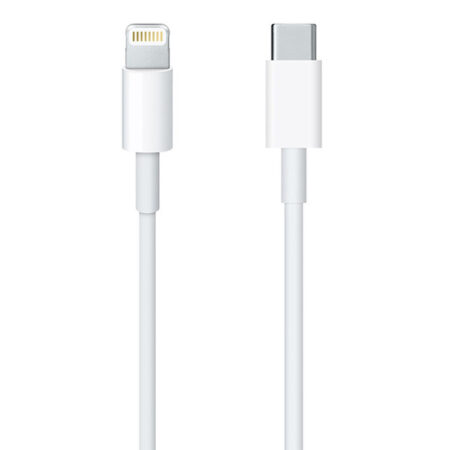 Câble Chargeur Apple Type-C Vers Lightning – Blanc – MUQ93ZE/A Tunisie