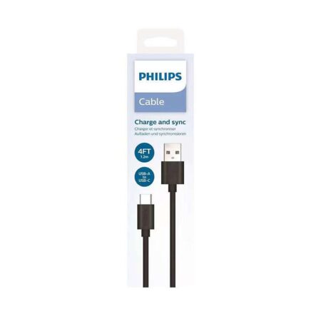 Câble USB de 1.2 m Philips – Noir -DLC3014U/00 Tunisie