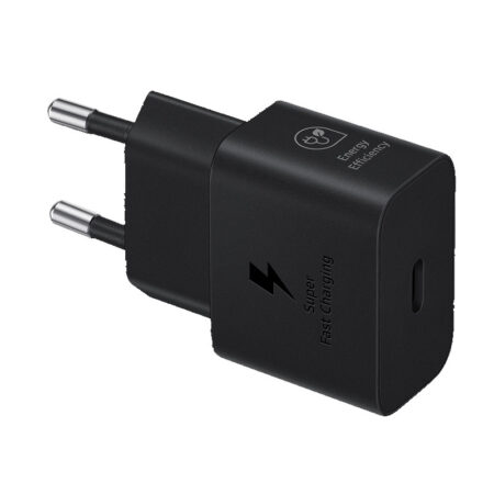 Tête Chargeur Samsung Ultra-Rapide 25W USB-C – Noir – EP-T2510NBEGWW Tunisie