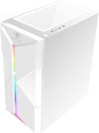 Boitier Spirit of gamer Clone III ATX/LED/ARGB+120MM – Blanc -8001RAW Tunisie