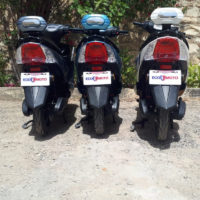 Scooter Électrique Ecomoto T-MAX 1200 W – Gris Tunisie