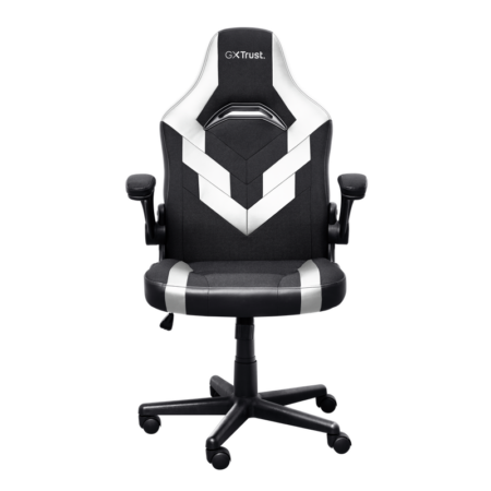 Chaise Gaming Trust Gxt703W Riye Avec Accoudoirs- Noir & Blanc- 25130 Tunisie