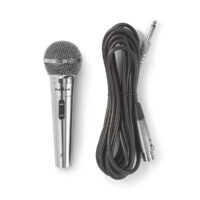 Microphone Nedis filaire Cardioïde – Noir – MPWD15BK Tunisie