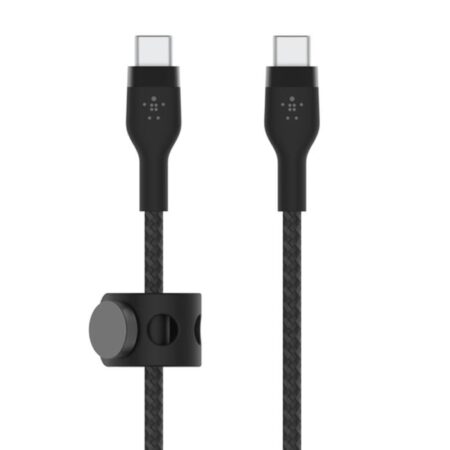 Câble De Charge Belkin Boost Charge Pro Flex Usb-c Vers Usb-c 60w 1m – Noir  – Cab011bt1mbk Tunisie