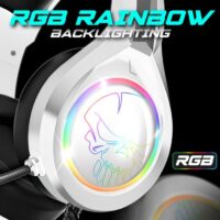 Micro Casque Gamer Spirit Of Gamer Pro H8 Led Rgb – Blanc – MIC-PH8WT Tunisie