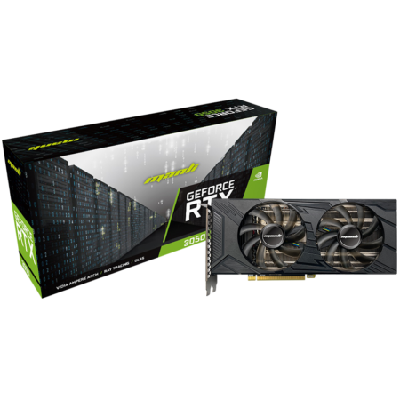 Carte Graphique MANLI GeForce RTX 3050 8 Go Dual Fan – M-NRTX 3050/6RGHDP-M2524 Tunisie