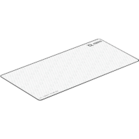 Tapis de Souris Gaming Aqirys Webb Extra Large Xl -Blanc Tunisie