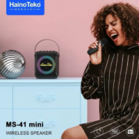 Mini Enceinte Portable Sans Fil Bluetooth Haino Teko avec Micro – Noir – MS 41 Tunisie