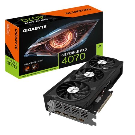 Carte Graphique Gigabyte GeForce RTX 4070 WINDFORCE OC 12G Tunisie