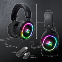 Casque Gamer Spirit of Gamer XPERT H1200 Noir – MIC-XH1200 Tunisie