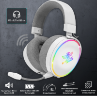 Casque Gaming Spirit Of Gamer Xpert H1700 Sans Fil  Blanc –  MIC-XH1700WT Tunisie