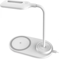 Lampe De Bureau Platinet LED Avec Chargeur Sans Fil 10W – Blanc -PDL1930W Tunisie