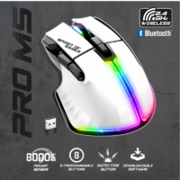 Souris Gaming Spirit Of Gamer Sans Fil PRO-M5 RGB Blanc – S-PM5RFWT Tunisie