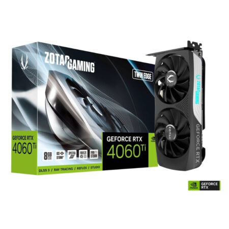 Carte Graphique Zotac Gaming GeForce RTX 4060 Ti 8 Go Twin Edge – ZT-D40610E-10M Tunisie