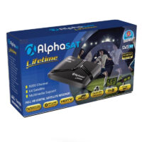 Récepteur Alphasat Lifetime Avec 2 Commande + Abonnements Tunisie