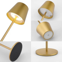 Lampe de bureau Sans Fil Platinet 4W -Gold- PTL44GL Tunisie