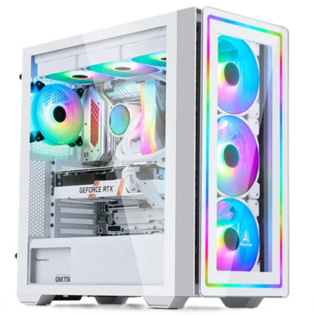 Boitier Segotep Gank 360 RGB – Blanc -Gank-360 Tunisie