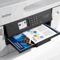 Imprimante Jet D’encre Brother MFC-J5345DW Multifonction A3 avec Wi-Fi – Blanc – MFC-J5345DW Tunisie
