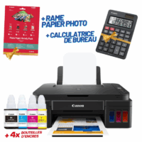 Imprimante Jet D’encre Canon Pixma G-2410 Multifonction 3en1 Couleur – Noir Tunisie