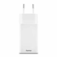 Chargeur Rapide Hama Dual Ports 45W 1x USB-C, 1x USB – Blanc -086444 Tunisie
