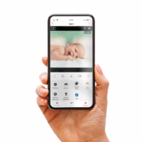 Babyphone Wi-Fi avec Caméra Alecto SMARTBABY5 Blanc Tunisie