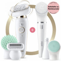 Épilateur Braun Pro Silk-épil 9 3D SES9300 Blanc Tunisie