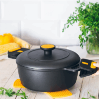 Faitout Haut BRA 24 cm Origen A830324 Noir Tunisie