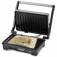 Panini Grill à Contact Techwood TPG-1756 Inox Tunisie