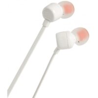Écouteur intra-auriculaire JBL T110 – Blanc- 191893 Tunisie