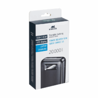 Power Bank RivaCase 20000 mAh Charge Ultra Rapide Pd 65w – Noir- VA1082 Tunisie
