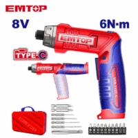 Tournevis sans fil Electronique Emtop – ECSR0406 Tunisie