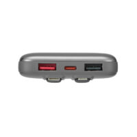 Power Bank RivaCase 20000 mAh Charge Ultra Rapide Pd 30w Avec 2 Câbles Intégrés – Gris – VA2612 Tunisie
