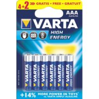 4x Piles AA Varta High Energy Lr6 Bp4 + 2 Piles Offertes Tunisie