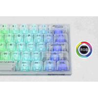 Clavier Mécanique Gamer REDRAGON FIZZ K617CT-RGB  TRANSPARENT Tunisie