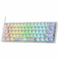 Clavier Mécanique Gamer REDRAGON FIZZ K617CT-RGB  TRANSPARENT Tunisie