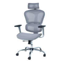 Chaise Directeur Hero Base Chrome – Noir Tunisie