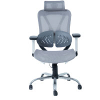 Chaise Directeur Moon Base Chrome – Noir Tunisie