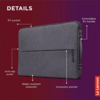 Étui Pour Ordinateur Portable Lenovo 14  » Urban – Gris – GX40Z50941 Tunisie