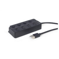 Hub Usb Gembird 4 Ports – Noir – UHB-U2P4P-01 Tunisie