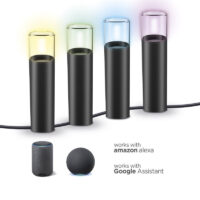 Lot de 4 Balises Extérieures Smart LED KSIX WiFi + APP 12W – BXOUTL2 Tunisie
