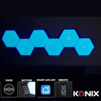 Inferno Smart Light Tiles Konix Drakkar 6 Piéces – 61889000010 Tunisie