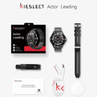 Montre Connectée Kieslect Watch Actor Leading – Noir -KACTORLEAD Tunisie