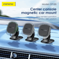 Support magnétique Voiture Foneng – Noir – CP103  Tunisie