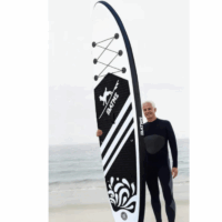 Planche à pagaie Sup 10.6 pieds – Rouge & Vert & Blanc Tunisie