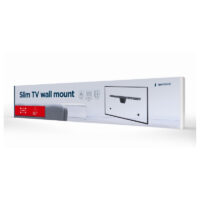 Support mural Gembird pour téléviseur mince 37”-80” 50 kg -Noir -WM-S80F-01 Tunisie