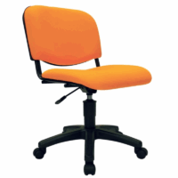 Chaise Opérateur ISO Roulent Avec Accoudoirs – Base Noir Tunisie