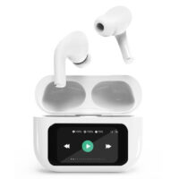 Écouteurs Sans Fil Gembird TWS-LCD-ANC-01-W Hi-Fi In-ear Blanc Tunisie