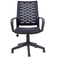 Chaise Secrétaire Atles Noir – Base Noir Tunisie