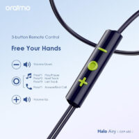 Écouteurs Intra-Auriculaires Filaire ORAIMO Halo Airy Type C – Bleu – OEP-650-BL Tunisie