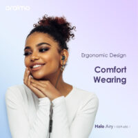 Écouteurs Intra-Auriculaires Filaire ORAIMO Halo Airy Type C – Bleu – OEP-650-BL Tunisie